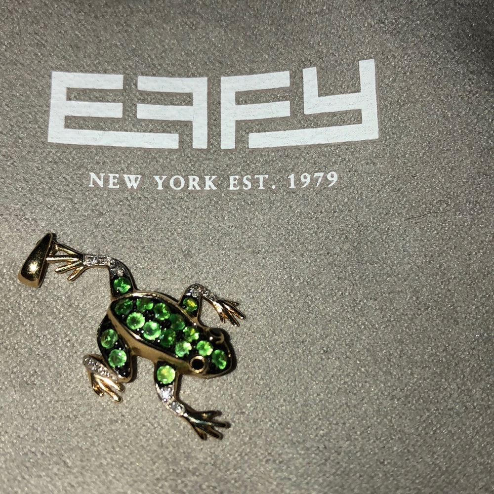 EFFY 14k gold Frog charm